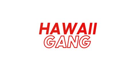 Hawaii Gang - Hawaii - Magnet | TeePublic