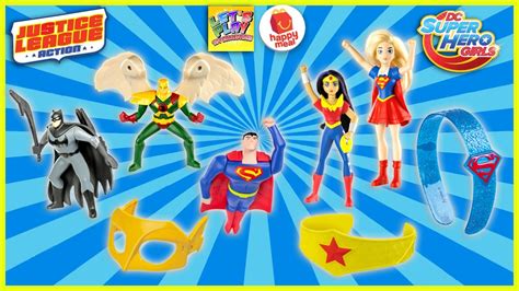 2017 DC Superhero Girls And Justice League Action McDonald S Happy Meal