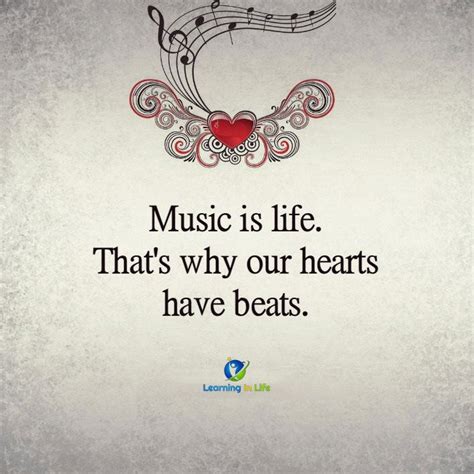 Music Is Life Thats Why Our Hearts Have Beats Music Is Life Life