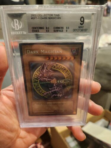 Yugioh BGS 9 MINT Dark Magician BPT 001 Secret Rare 2002 Collector S