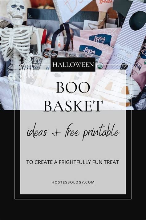 Cute And Easy Boo Basket Ideas Free Printable Booed Printable