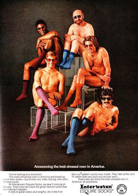 Joe La Pompe Advertising Publicit The Naked Truth Really Socks