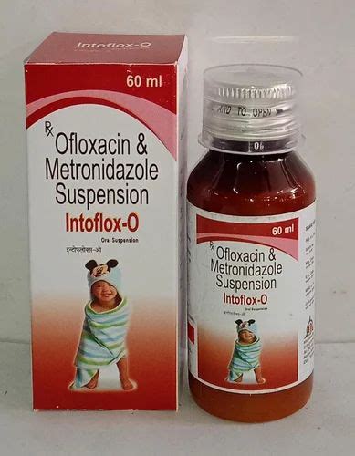 Intofolx O Suspension Ofloxacin Mg And Metronidazole Mg Intoflox