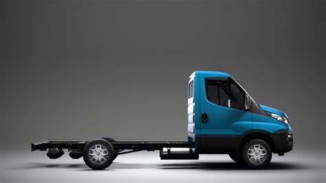 Châssis Iveco Daily à cabine simple L2 2019 modèle 3D 129 3dm 3ds