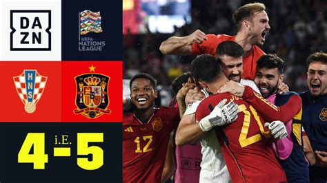 Simon Wir Der Finalheld Spanien Gewinnt Nations League Kroatien