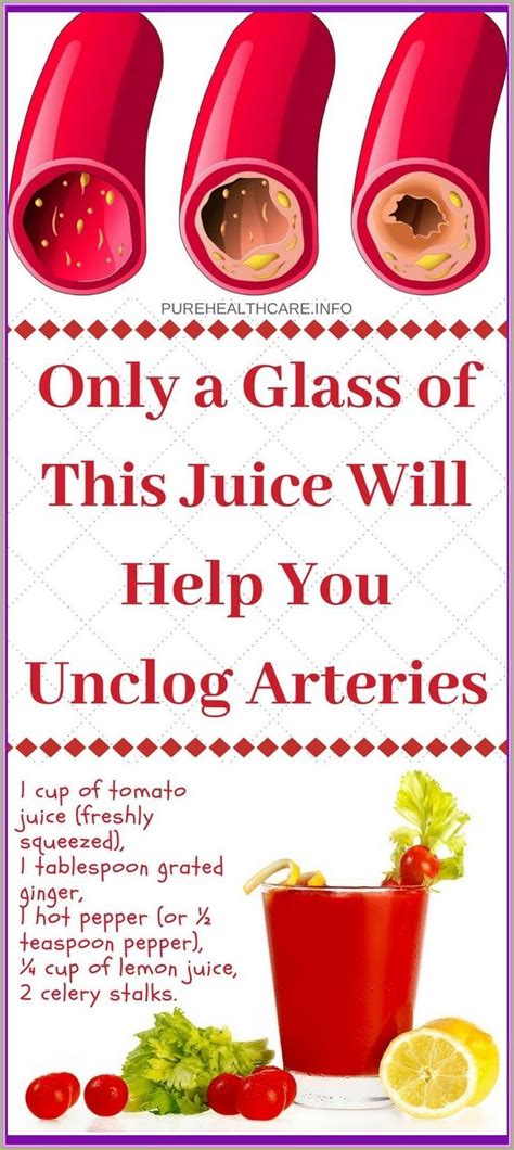 Unclog Arteries With This Powerful Juice