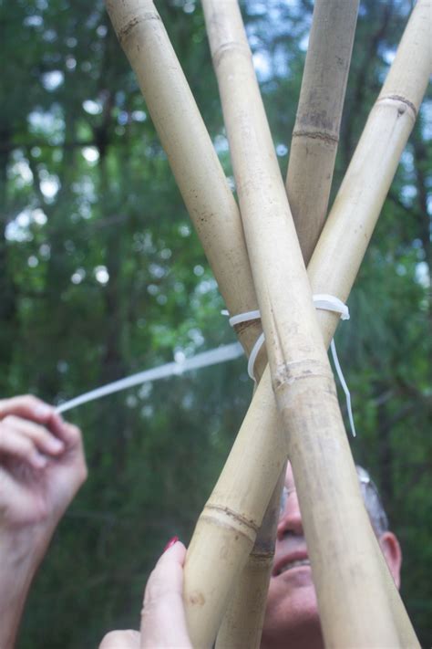 How To Build A Bean Teepee Frame Artofit