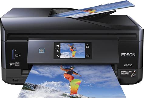 Amazon.com: Epson XP-830 Wireless Color Photo Printer with Scanner, Copier & Fax, Amazon Dash ...