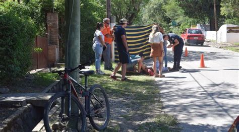 Un Hombre Resultó Con Múltiples Heridas Al Caer De Su Bicicleta En