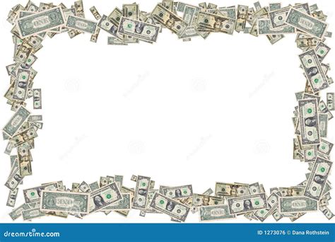 Money Border Royalty Free Stock Image - Image: 1273076