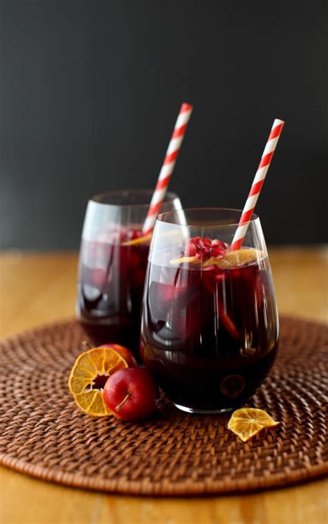 Winter Sangria With Citrus And Pomegranate