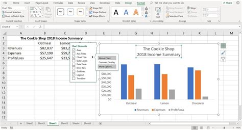 Make And Format A Column Chart In Excel