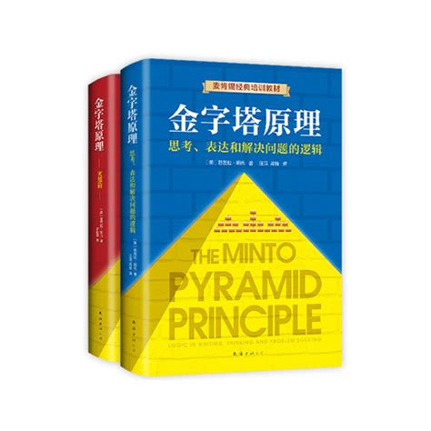 【当当网正版书籍】金字塔原理大全集共2册管理实践职场提升畅销书籍“抖音同款”麦肯锡40年经典培训教材金字塔的原理虎窝淘