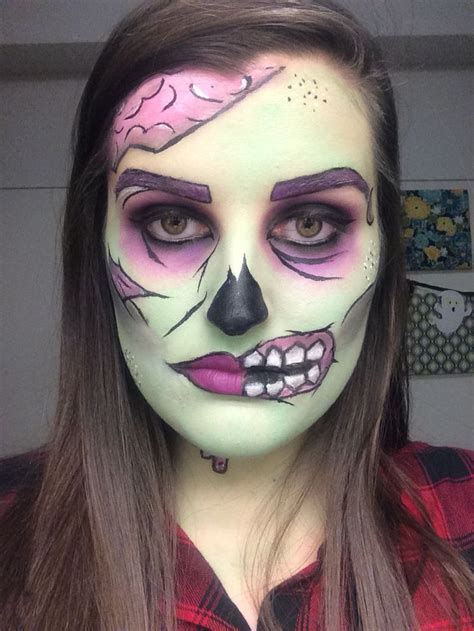 Pop Art Zombie makeup Halloween 2015 | Zombie makeup, Pop art zombie ...