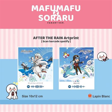 Jual Mafumafu X Soraru After The Rain Art Print Scan Barcode Spotify