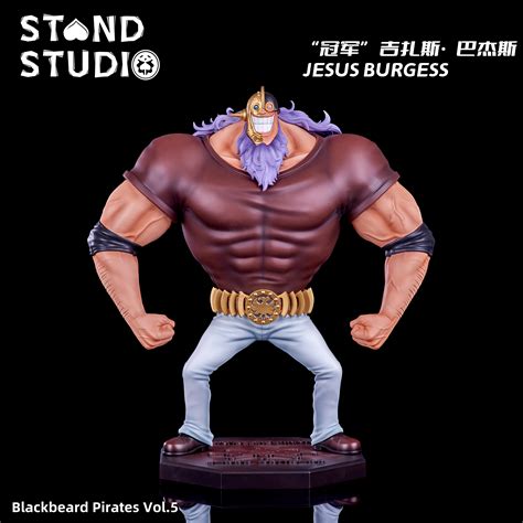POP Scale Champion Jesus Burgess - ONE PIECE Resin Statue - STAND Studios