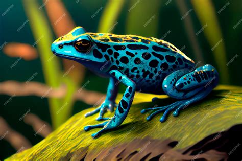 Premium Photo | Poison dart frog