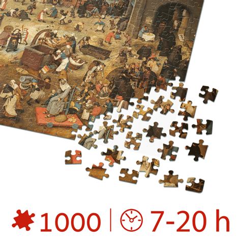 Puzzle 1000 Piese D Toys Bruegel Cel Batran The Fight Between