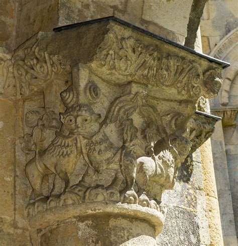 Abbaye De La Sauve Majeure Carvings Mike Ricketts Flickr