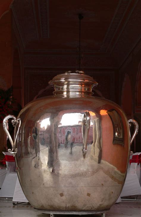 Gangajali The 345 Kg Silver Urn Used By The Maharaja Of J Flickr