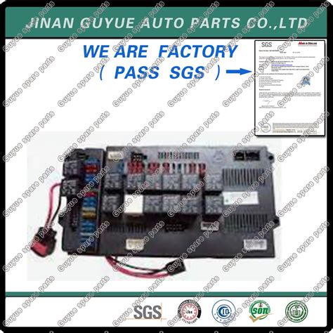 Chinese Heavy Truck Wg Right Control Module Sinotruk Howo