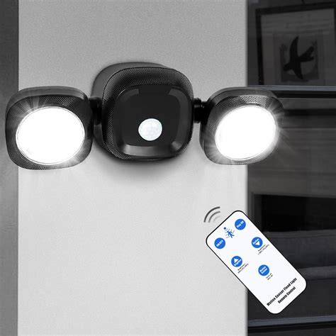 Toowell Battery Operated Lights Outdoor Motion Sensor Light Battery