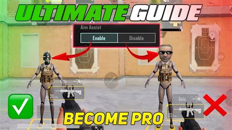 AIM ASSIST ON OR OFF ULTIMATE GUIDE BGMI AND PUBG MOBILE Bgmi