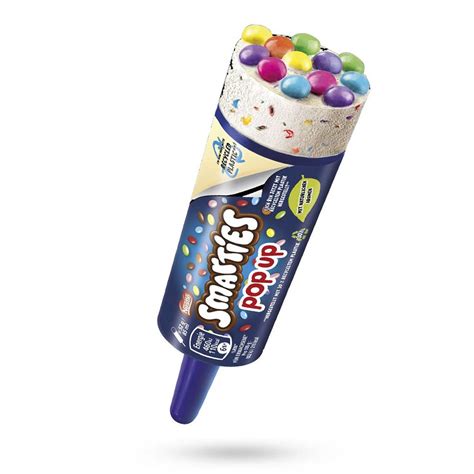 Nestle Smarties Pop Up Ice Cream 85ml Continental Food Store