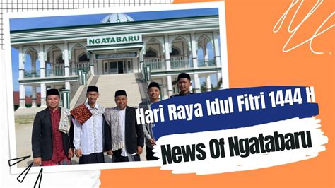 Selamat Hari Raya Idul Fitri 1444 H PPM AL ISTIQAMAH NGATABARU