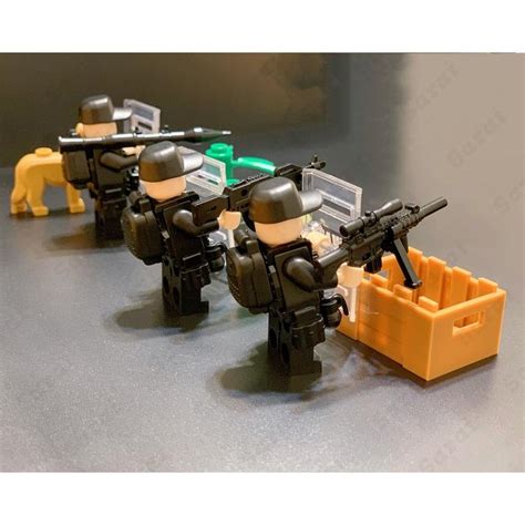 レゴ 互換 LEGO ブロック レゴブロック SWAT 警察 特殊部隊 アンチテロ部隊 6体セット ミニフィグ スワット 子供 男の子