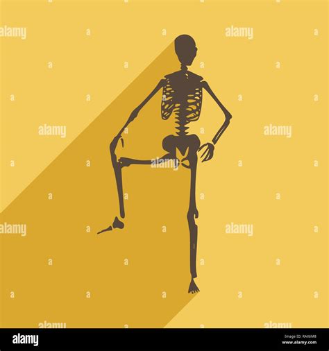 Halloween Human Skeleton Stock Vector Image And Art Alamy