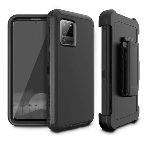 Funda 3 Piezas Uso Rudo Para Samsung S20 Ultra Con Clip Mercado Libre