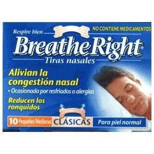 Breath Right Tiras Nasales Cl Sicas Grandes Ud Distribuidor