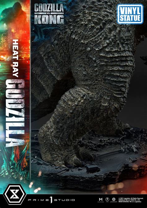 Other Movies Godzilla Heat Ray Godzilla Vs Kong Vinyl Statue By Prime