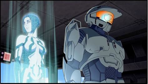 Master Chief And Cortana Love Anime