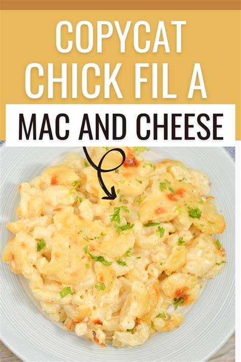 Copycat Chick Fil A Mac And Cheese Mac And Cheese Mac And Cheese