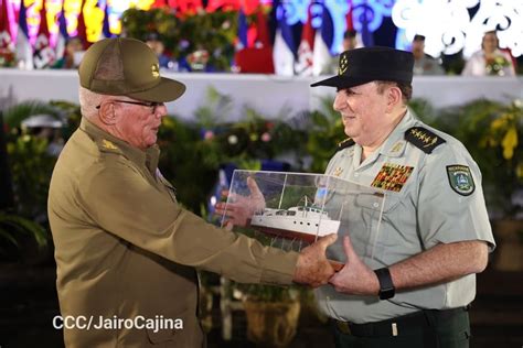 Presidente De Nicaragua Encabeza Acto Por Aniversario Del Ej Rcito