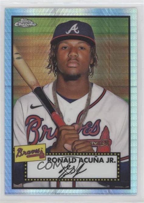 Topps Chrome Platinum Anniversary Prism Refractor Ronald