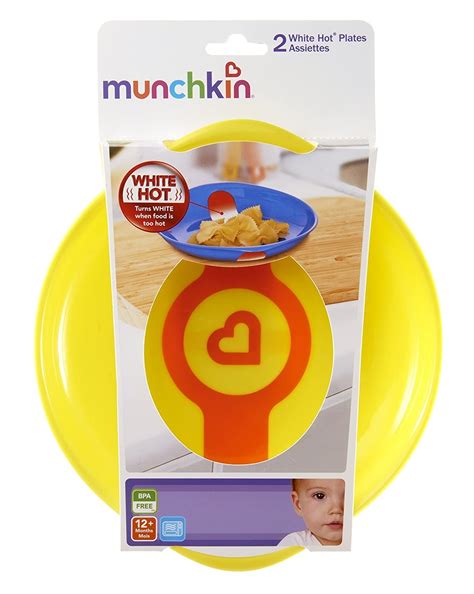 Buy Munchkin White Hot Plates Assorted Pack Of 2 Online At Best Price Mothercare India