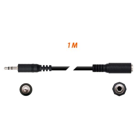 PcCom Essential Cable Audio Jack 3 5 Mm Macho Hembra 1 5 M