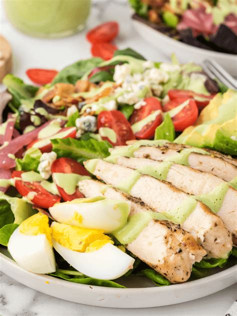 Panera Green Goddess Salad With Chicken Story The Fresh Cooky