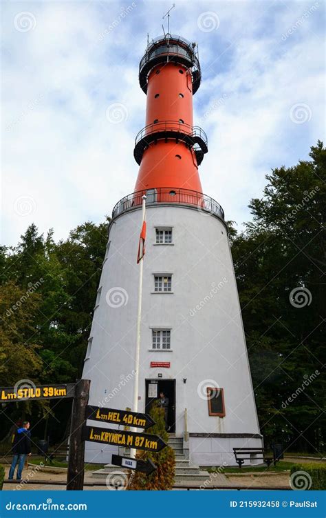 Rozewie Lighthouse Poland Editorial Stock Photo Image Of Architecture