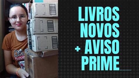 Aviso Sobre O Prime Unboxing De Livros Comprados Na Black Friday