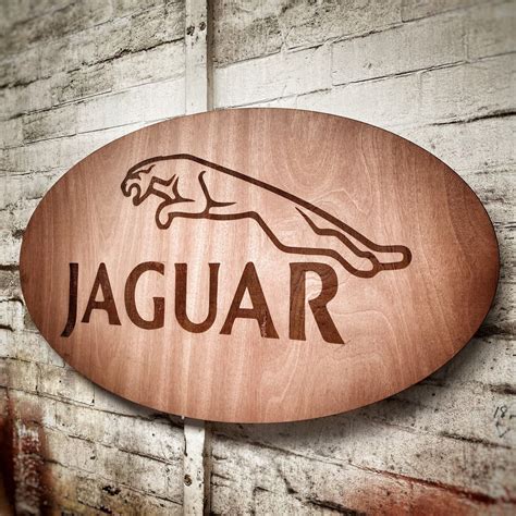 Jaguar Wooden Sign Extra Large 120cm Wall Art For Man Cave Garage Car