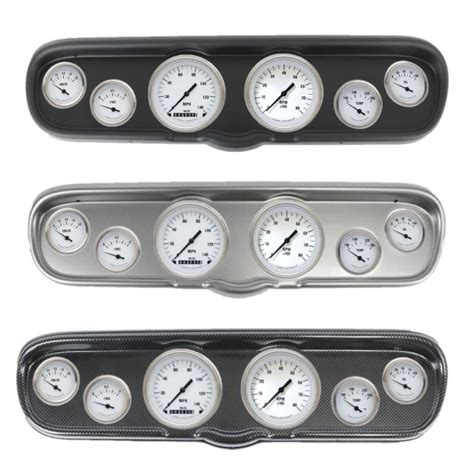 Classic Instruments Mustang Gauge Set White Hot Series With Classic