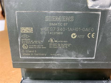 Siemens S7 SIMATIC CP340 6ES7 340 1AH01 0AE0 6ES73401AH010AE0 EBay