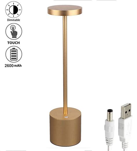 LED Desk Lamp Modern Creative Table Lamp Cordless Rechargeable Desk