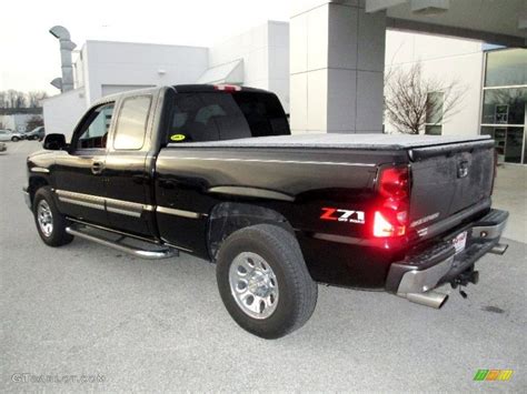 2005 Black Chevrolet Silverado 1500 Z71 Extended Cab 4x4 75145233