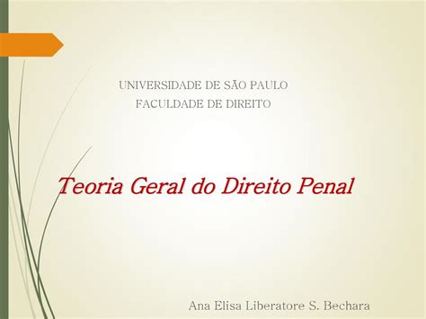 Teoria Geral Do Direito Penal Ppt Carregar