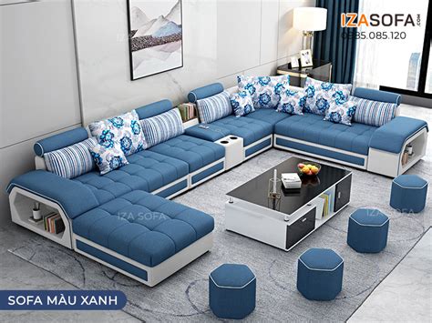 42+ Mẫu Ghế Sofa Màu Xanh Dương Đẹp Và Hiện Đại nhất 2023